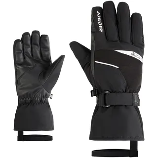 Ziener GALERIUS-Z GTX Skihandschuhe Schwarz/Weiß 7,5