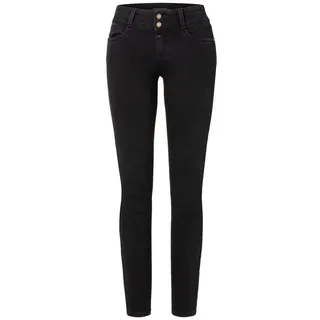 Timezone Damen Slim EnyaTZ Jeans, clean Black wash, 31/34