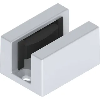 Helm Bodenführung SmartGuide G spielfrei für Glas, 8-12, 76 mm, silber