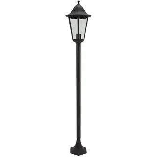 RANEX Laterne Aluminium/Glas 125 cm 1er Set schwarz