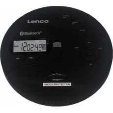 Lenco CD-300, MP3 Player + Portable Audiogeräte, Schwarz