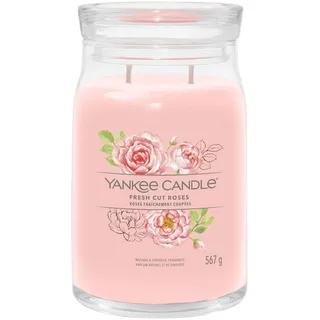 Yankee Candle Fresh Cut Roses Duftkerze 567 g pink