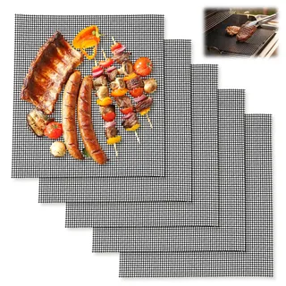 FRTAOOP Teflon Grillmatte für Gasgrill wiederverwendbar - 99% Antihaft