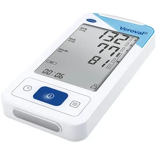 Hartmann Veroval EKG- und Blutdruckmessgerät, Schlaganfall-Prophylaxe, erkennt Vorhofflimmern, bei Herzrhythmusstörungen, mobil, mit Software oder App