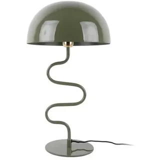 Leitmotiv Tischleuchte , Olivgrün , Metall , Pilz , 31x54x31 cm , Lampen & Leuchten, Innenbeleuchtung, Tischlampen, Tischlampen