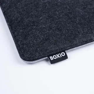 BOXIO SIT: graues Sitzkissen für Camping, WC- und Waschzubehör, ESS- und Schreibtisch-, Küchen- und Outdoor-Stuhlkissen, Barhocker & Camping-Essentials