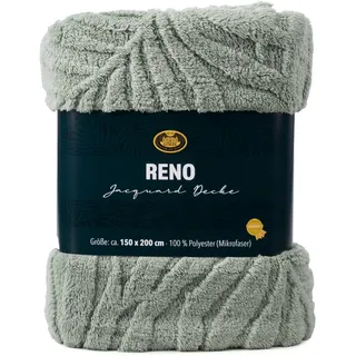 Gözze Reno Kuscheldecke 150 x 200 cm Salbei
