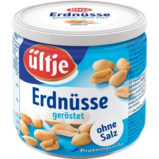 Ültje Erdnüsse geröstet und ungesalzen knackige Erdnusskerne 180g