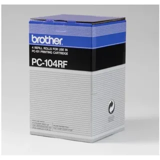 Brother PC-104RF Original TTR Schwarz 2 Stück