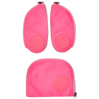 ergobag Seitentaschen Zip-Set Fluo Pink (Cubo, Cubo Light, Pack) - Rosa