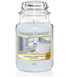 Yankee Candle A Calm & Quiet Place Duftkerze 623 g blau