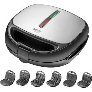 Camry Cr 3057, Toaster, Schwarz, Silber