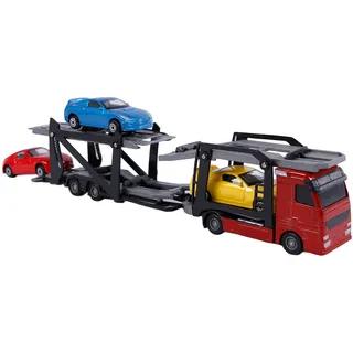 Autotransporter /3 Autos Met 1:60 25cm 2f srt.