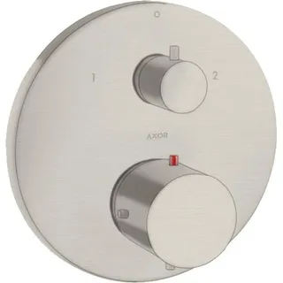Hansgrohe AXOR Starck Duschthermostat Unterputzmodell für 2 Verbraucher Edelstahl