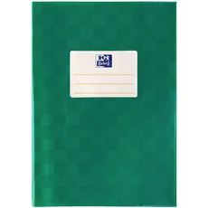 Oxford Heftumschlag A5, Bast, mit Beschriftungsetikett, grün, 10 Stück