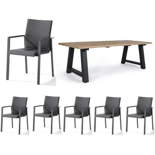 Bizzotto/Sieger Rolland/Lagos Gartenmöbel-Set 7tlg