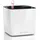Cube Glossy 14 14 x 14 x 13,5 cm Weiß Highgloss