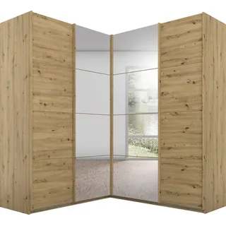 Rauch Eckschrank Quadra 181 x 210 x 187 cm Beige/Braun