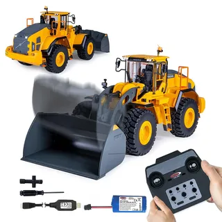 Jamara RC-Baumaschine Radlader Volvo L260H 2,4GHz RTR gelb, orange (406302)