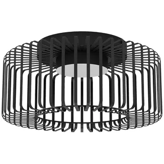 EGLO Ginestrone-Z 1 RGB/CCT Ø 45 cm Schwarz/Weiß