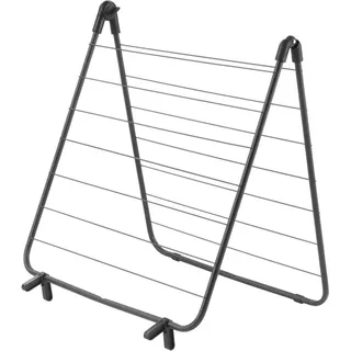 metaltex Badewannen-Wäschetrockner Nevis ONYX matt-schwarz - Schwarz