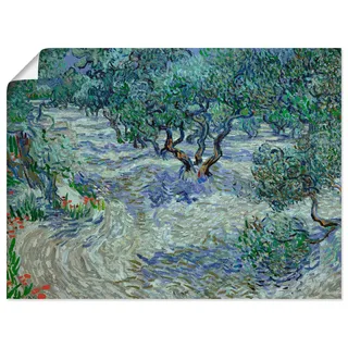 Artland Poster »Olivenhain. 1889« Wiesen & Bäume 1 Stk. tlg. als Leinwandbild, Wandaufkleber oder Poster in versch. Größen, beige