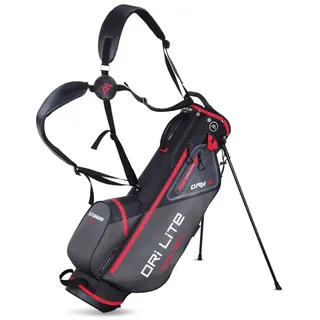 Big MAX Dri Lite Seven G Standbag - 2024 Golf Tragebag (Black-red)