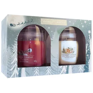 Yankee Candle Duftkerze Weihnachtsgeschenk-Set 1,892 kg 2 St. weiß