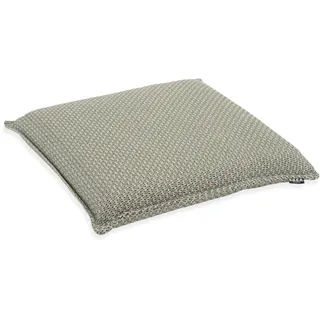H.O.C.K. Sitzauflage »Linocea« Outdoor Sitzkissen, 40x40x6cm, Stuhlkissen, salbei mint, gemustert, grün