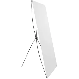 X-Banner Classic 80 cm | 180 cm, Aluminium, schwarz