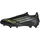 F50 League Laceless FG Herren Core Black/Iron Metallic/Lucid Lemon 46
