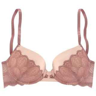 LASCANA Push-up-BH Damen rose-pfirsich Gr.70D