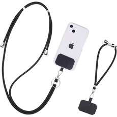 flintronic Handykette Universal, Handyband Einstellbar Halsband, Schlüsselband für Handyhülle mit Meisten Smartphones, Umhängeband für Meisten Handyhüllen