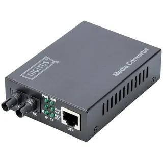 Digitus Fast Ethernet Medienkonverter, RJ45 / ST