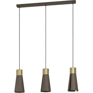 EGLO Losalomas 1-flg. 110 cm bunt braun messing