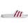 Adilette Aqua White/Team Colleg Red 38