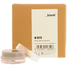_blank #011 | Stylus Cleaner | Reinigungsgel für Schallplattennadeln | antiallergisch | grau