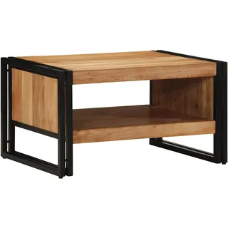 vidaXL Couchtisch 70x50x38 cm Massivholz Akazie - Braun