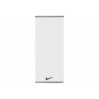 Nike Unisex – Erwachsene Fundamental Towel Handtuch, Weiß/Schwarz, 60x120cm EU