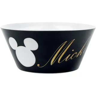 Müslischale Mickey gold glitzer 400ml