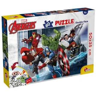 Puzzle dwustronne 60 Marvel Avengers