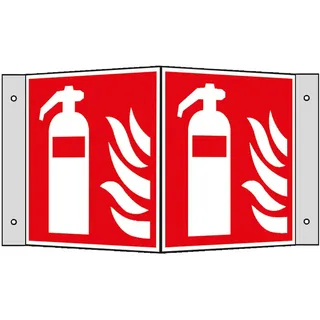 SafetyMarking Brandschutzschild Feuerlöscher 15 x 15 cm