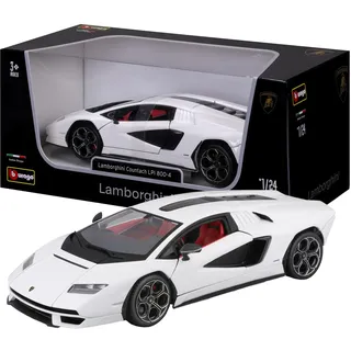 BBURAGO 18-21102 - Lamborghini Countach LPI 800-4 weiß 1:24