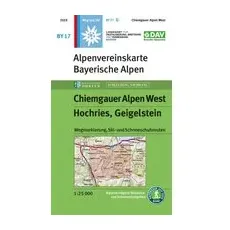 DAV AV-Karte BY 17 Chiemgauer Alpen West, Hochries - 6. Aufl. 2023 - One Size
