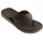 Carver Nubuck Sandals For Mens Zehentrenner Braun Demitasse Solid Ctk0 46
