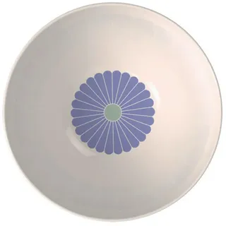 Villeroy & Boch Salatschüssel , Weiß, Hellblau, Salbeigrün , Keramik , Blume , rund , 12 cm , robust , Geschirr, Schalen & Schüsseln, Salatschüsseln