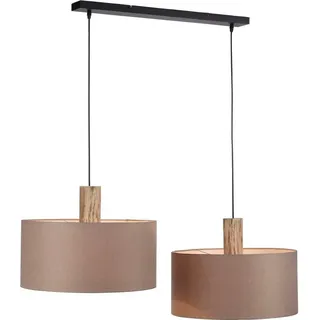 just light. JUST LIGHT Pendelleuchte »LINEN« E27 1 Stk. ExklusiveE27, beige