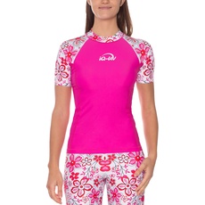 iQ-UV Damen UV Shirt Slim Fit Colormix, Two-pink, S (38)