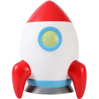 I-TOTAL® - Lustige dekorative Spardose/Münzfach aus robustem Kunststoff (Space Adventure)