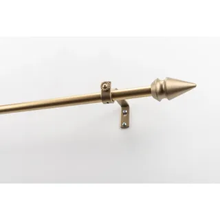 GARESA Vorhangstange SPYRNA mit offenem Träger 1-läufig Ø 16 mm 260 cm Gold
